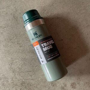 Brand New Stanley 16 Oz. Green/Olive Stainless Steel Insulated Tumbler